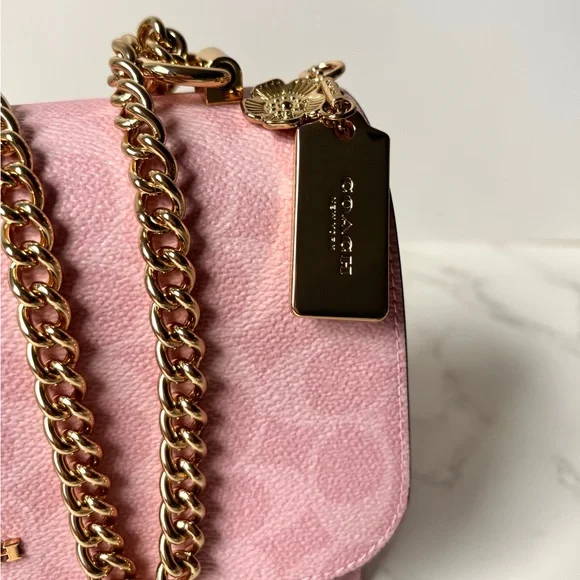 New Coach Limited Edition Klare Crossbody Shoulder Bag Powder Pink 2026 Release - Picture 10 of 17